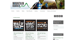 Desktop Screenshot of mountainrunner.co.za